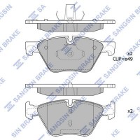 SP1699 Hi-Q Комплект гальмівних колодок дисковий гальм