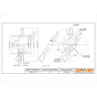 DP1010.11.0753 Dr!ve+ Гальмівний диск