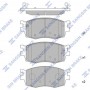 SP1186 Hi-Q Комплект гальмівних колодок дисковий гальм