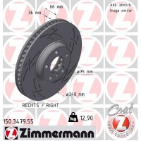 150.3479.55 ZIMMERMANN Гальмівний диск