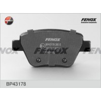 BP43178 FENOX КомплеК т гальмівних колодок, дискове гальмо