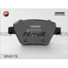 BP43178 FENOX КомплеК т гальмівних колодок, дискове гальмо