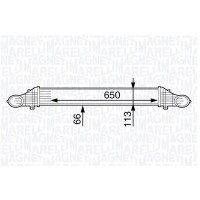 351319201920 MAGNETI MARELLI Интеркулер