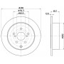 ND1146K NISSHINBO Гальмівний диск