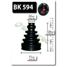 BK594 SHAFTEC Комплект пыльника, Привідний вал