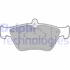 LP873 DELPHI Комплект гальмівних колодок дисковий гальм