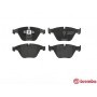 P 06 055 BREMBO Комплект гальмівних колодок дисковий гальм