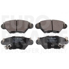 5502223619 EUROBRAKE Комплект гальмівних колодок дисковий гальм