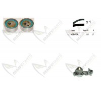 OBKWP0147 MABYPARTS Водяний насос комплект зубчастого ременя