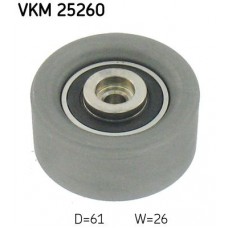 VKM 25260 SKF Паразитный / Ведущий ролик, Зубчастий ремінь