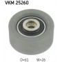 VKM 25260 SKF Паразитный / Ведущий ролик, Зубчастий ремінь