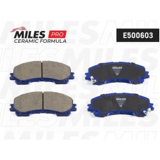 E500603 MILES Комплект гальмівних колодок дисковий гальм