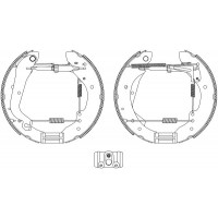 8DB 355 003-641 HELLA PAGID Комплект гальмівних колодок