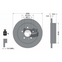 BDS1501 BENDIX Braking Гальмівний диск