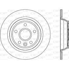 BDR2303.10 OPEN PARTS Гальмівний диск