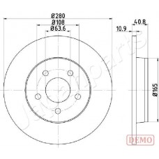 DP-0301C JAPANPARTS Гальмівний диск