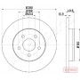 DP-0301C JAPANPARTS Гальмівний диск