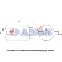 800160N AKS DASIS Осушувач кондиціонера