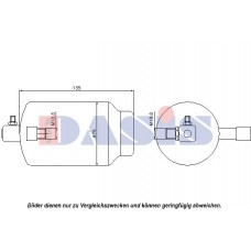 800160N AKS DASIS Осушувач кондиціонера