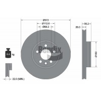 BDS1385HC BENDIX Braking Гальмівний диск