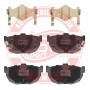 13046058742N-SET-MS MASTER-SPORT GERMANY Комплект гальмівних колодок дисковий гальм