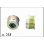 09-038 DEXWAL MOBIDEX Механізм вільного ходу генератора
