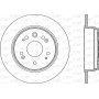 BDR2171.10 OPEN PARTS Гальмівний диск