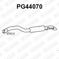 PG44070 VENEPORTE Глушник вихлопних газів кінцевий