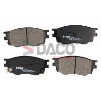323244 DACO Germany Комплект гальмівних колодок дисковий гальм