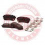 13046057812N-SET-MS MASTER-SPORT GERMANY Комплект гальмівних колодок дисковий гальм