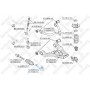 51-53005-SX STELLOX Наконечник поперечної кермової тяги
