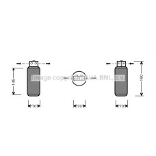 SBD042 AVA QUALITY COOLING Осушувач кондиціонера