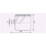 HYV456 AVA QUALITY COOLING Випарник кондиціонера