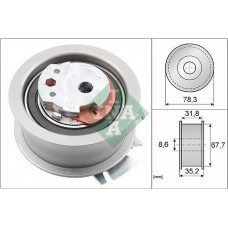 WG1252455 WILMINK GROUP Натяжний ролик ремінь ГРМ
