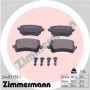 24483.170.1 ZIMMERMANN Комплект гальмівних колодок дисковий гальм
