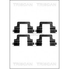 8105 291606 TRISCAN Комплектуючі колодки дискового гальма