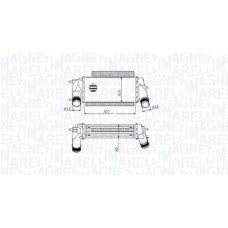 351319205490 MAGNETI MARELLI Интеркулер