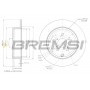 CD7406S BREMSI Гальмівний диск
