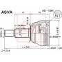 AD-1241 ASVA Шарнирный комплект, Привідний вал