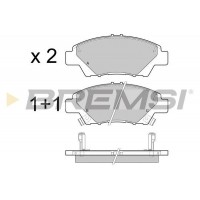 BP3446 BREMSI КомплеК т гальмівних колодок, дискове гальмо