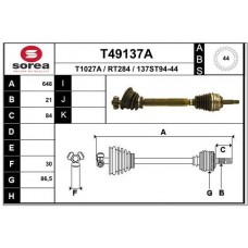 T49137A EAI Привідний вал