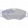 LP2039 DELPHI Комплект гальмівних колодок дисковий гальм