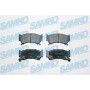5SP1101 SAMKO Комплект гальмівних колодок дисковий гальм