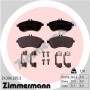 24306.205.2 ZIMMERMANN КомплеК т гальмівних колодок, дискове гальмо