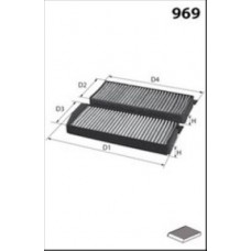 LFCP284S LUCAS FILTERS Фільтр повітря у внутрішньому просторі