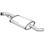 233-743 BOSAL Середній глушник вихлопних газів