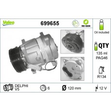 699655 VALEO Компресор кондиціонера