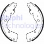 LS2080 DELPHI Комплект гальмівних колодок