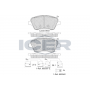 182108 ICER Комплект гальмівних колодок дисковий гальм