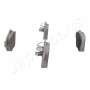 PA-221AF JAPANPARTS Комплект гальмівних колодок дисковий гальм